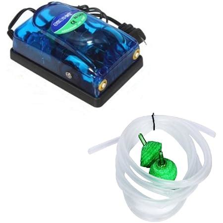 RS Electricals Silent Fish Tank Mini Aerator Oxygen Pump with 3 Meter ...