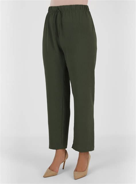 Khaki - Plus Size Pants