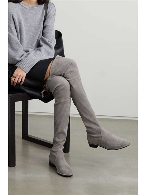 How To Wear Stuart Weitzman Over The Knee Boots at Kate Hughes blog