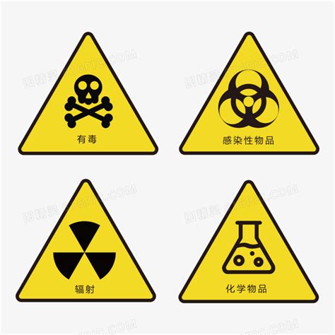 一组矢量危险化学品图标图片免费下载_PNG素材_编号z62iw2w3o_图精灵
