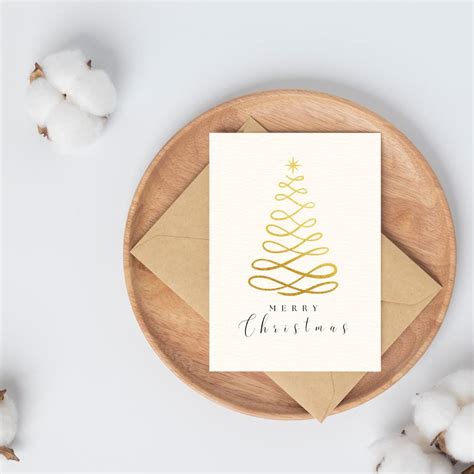 Printable Christmas Cards,elegant Holiday Cards,modern Holiday ...