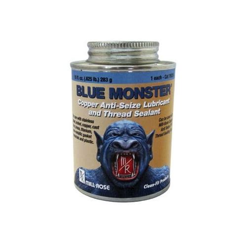 Millrose 76024 Lubricant and Sealant 10 oz. Blue Monster Copper Anti ...