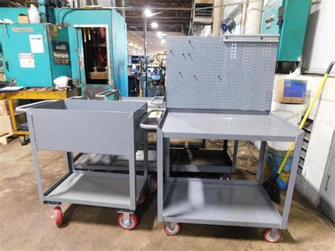 LOT: (5) Assorted Little Giant Heavy Duty Shop Carts