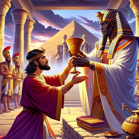 What does Genesis 40:21 mean? | Bible Art