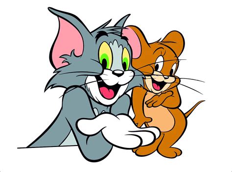 Techgifti Vinyl Tom and Jerry Cartoon Wall Sticker (15 x 20 Inch ...