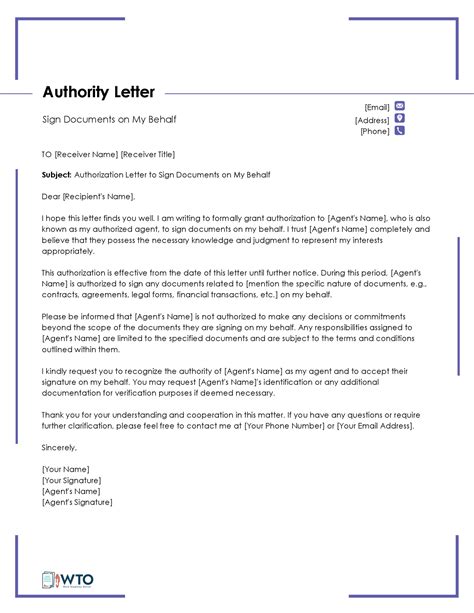 Bank Authorization Letter Samples | How to Write