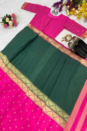 Mysore Silk Zip Saree Gown