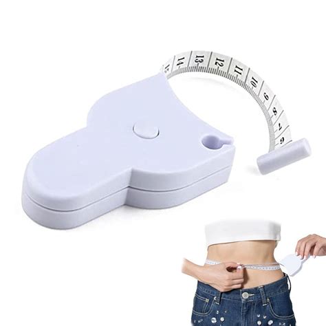 Buy Automatic Telescopic Tape Measure Body Measuring Tape Double-Sided ...