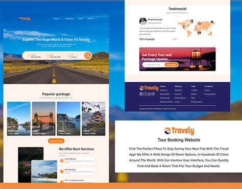 Travel Website 的图像结果
