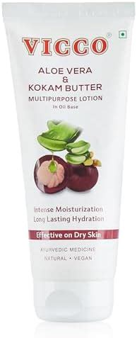 Buy Vicco Aloe Vera & Kokam Butter Multipurpose Lotion, Oil-Based ...