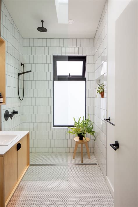 Plain White Bathroom Tiles