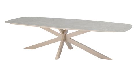 Taste by 4 Seasons Outdoor Prado Barrel Table Ceramic 300cm Latte ...