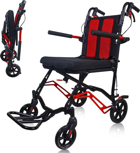 Amazon.com: Vive Mobility Ultra-Lightweight Transport Wheelchair for ...