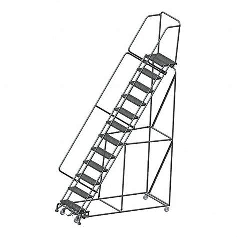 BALLYMORE, 10 ft Platform Ht, Unassembled, Rolling Ladder - 9KD09 ...