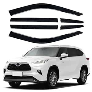 Window Visor 6 Piece Set for Toyota RAV4 2019 2020 2021 2022 2023 ...