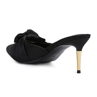 London Rag Queenie Women's High Heeled Mule Sandals