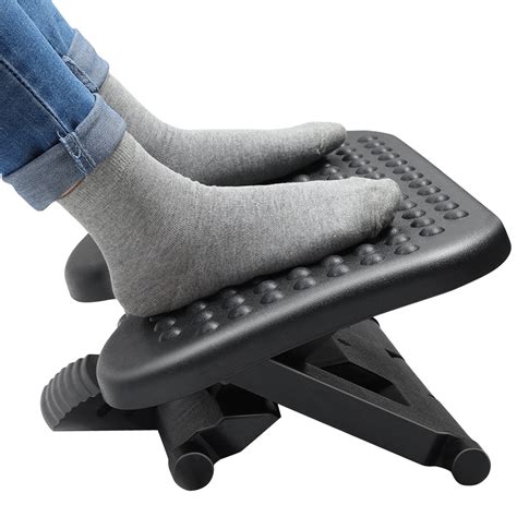 Perlegear Home Office 3 Adjustable Heights Footrest for Under India | Ubuy