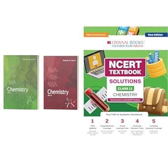 NCERT Textbook for Class 11 Chemistry Part 1 & 2 + NCERT Textbook ...