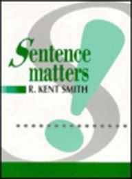 Buy Sentence Matters: With Sentence Exercises, Proofreading Passages ...
