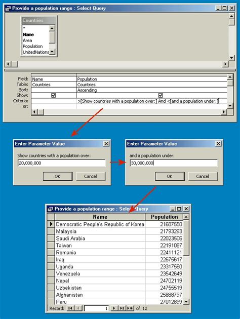 Image result for How to Create a Parameter Query