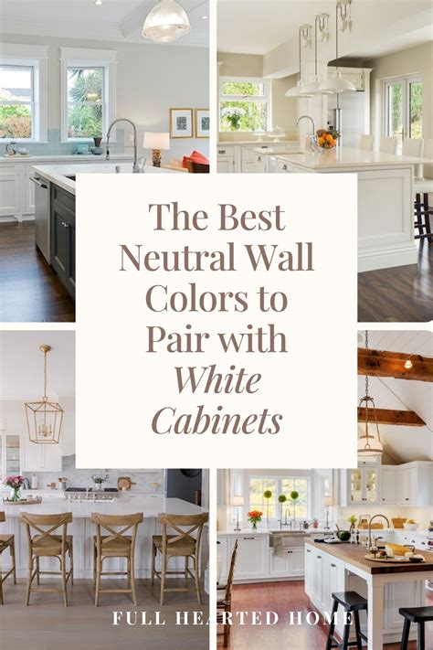 Best Neutral Paint Colors to Pair with White Kitchen Cabinets - Full ...