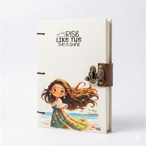 [CRAFT EMIRA] Handcrafted Inspirational Diary with Vintage Lock – Rise ...