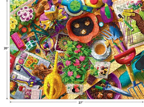 Buy Cra-Z-Art Kodak 1000-Piece Puzzle Inside the Gardner's Shed Adult ...