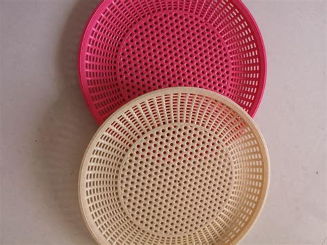 Regalo Unbreakable 100% Food Grade Plastic Roti Tray (7 inches) (4 ...
