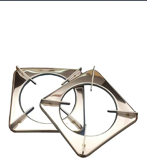 AGHNAYA Stainless Steel,Rust Proof Square LPG Gas Stove Parts/pan ...