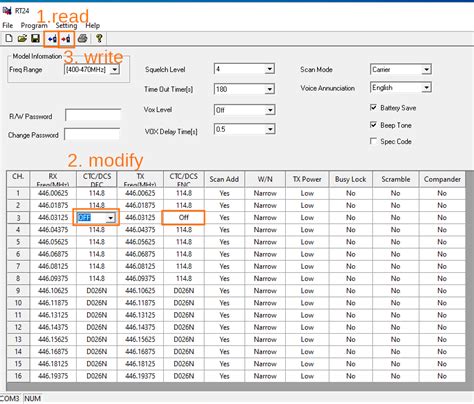 Image result for How to Program with Retevis RT98 Software