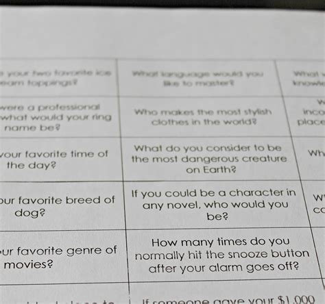 Free Printable Loaded Questions - Printable Word Searches