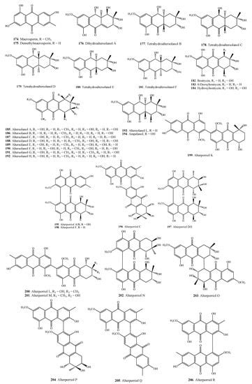 Metabolites from Alternaria Fungi and Their Bioactivities