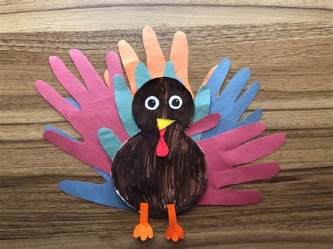 Hand Turkey Craft Template | Gerald Printable