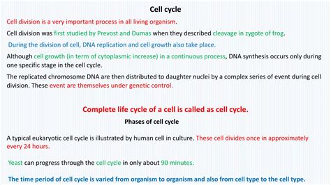 Cell cycle, check point, | PPTX