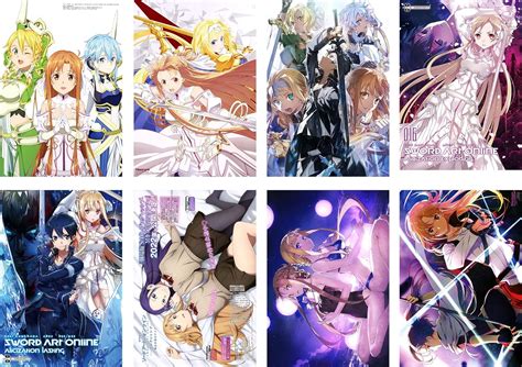 FULFILWIN Sword Art Online Posters Japanese Anime India | Ubuy