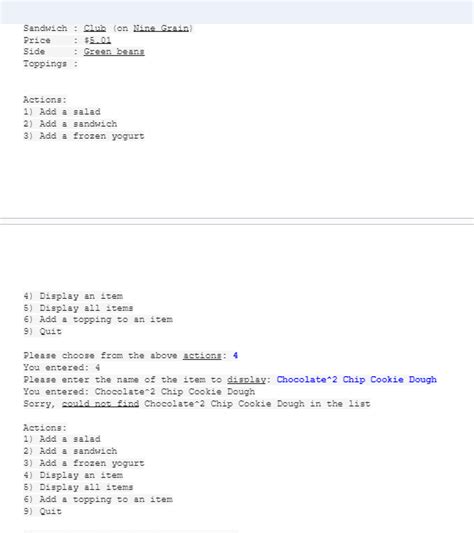 Image result for Sample Code Menu Program in Java