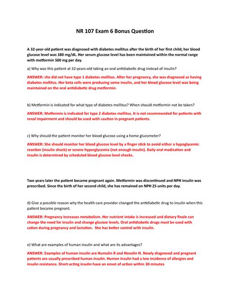 NR 107 Bonus questions for Exam 6 -1392229534 - NR 107 Exam 6 Bonus ...