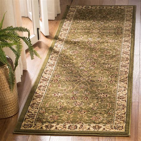 SAFAVIEH Lyndhurst Priscilla Traditional Bordered Runner Rug, Sage ...
