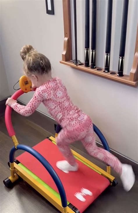 Brittany Mahomes’ 4-Year-Old Daughter Sterling Hits the Gym