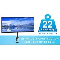 Mount-it! UltraWide Monitor Mount and TV Desk Mount | Heavy-Duty Height ...