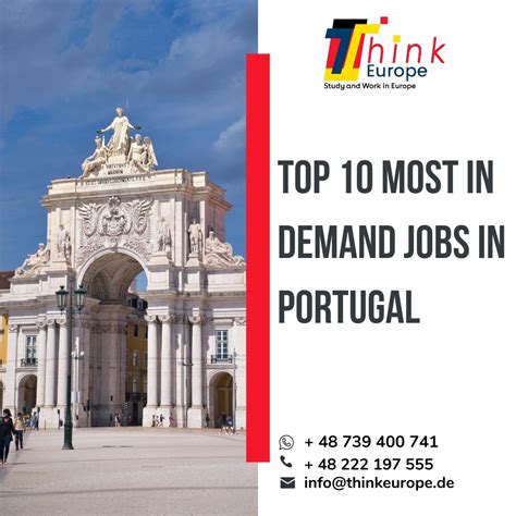 Top 10 Most In Demand Jobs in Portugal | Think Europe Services