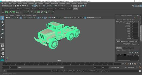3D model M939 Military Truck Light | 3D Molier International