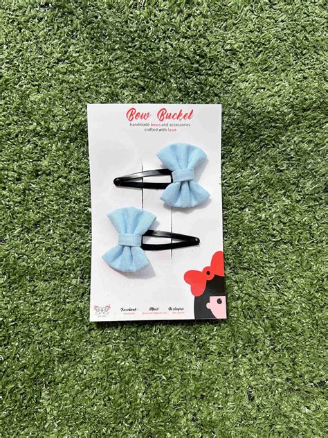 sky blue micro clip