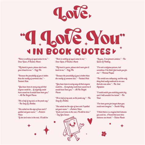 sharp-marketplace.com on Instagram: "I Love You in Book Quotes PNG ...