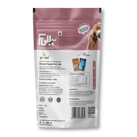 Fullr Calming Cold Pressed Dog Treats, 70g (Pack of 1) – dspetstore.com