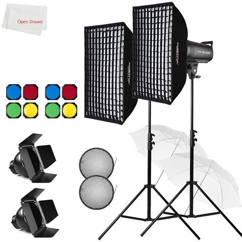 Buy Godox SK400II Studio Flash Kit, 800Ws Professional Studio Strobe ...