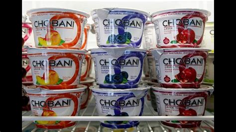 Chobani recalls some Greek yogurt cups | cbs8.com