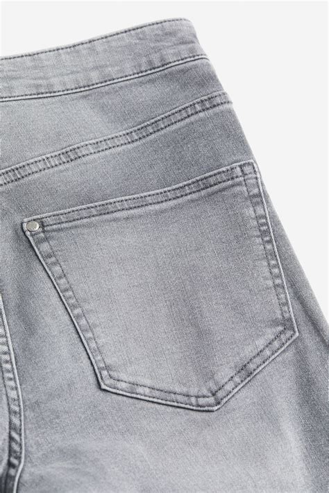 Ultra High Ankle Jeggings - Grey - Ladies | H&M IN