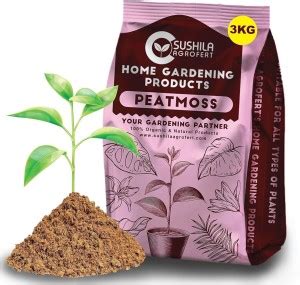 Sushila Agrofert Peat Moss for Plants 3KG Powder Moss for Seed Starting ...
