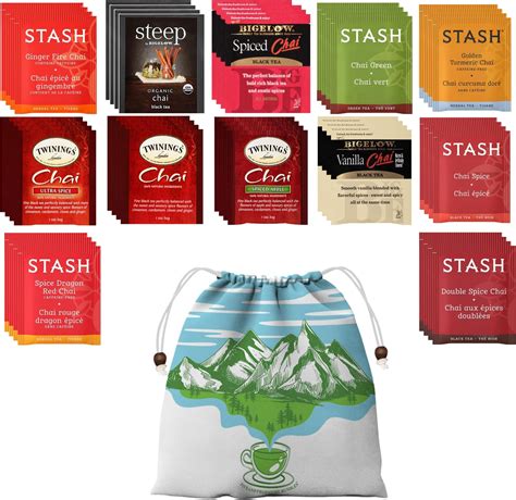 Amazon.com : Stash Tea Double Spice Chai Black Tea, Box of 100 Tea Bags ...